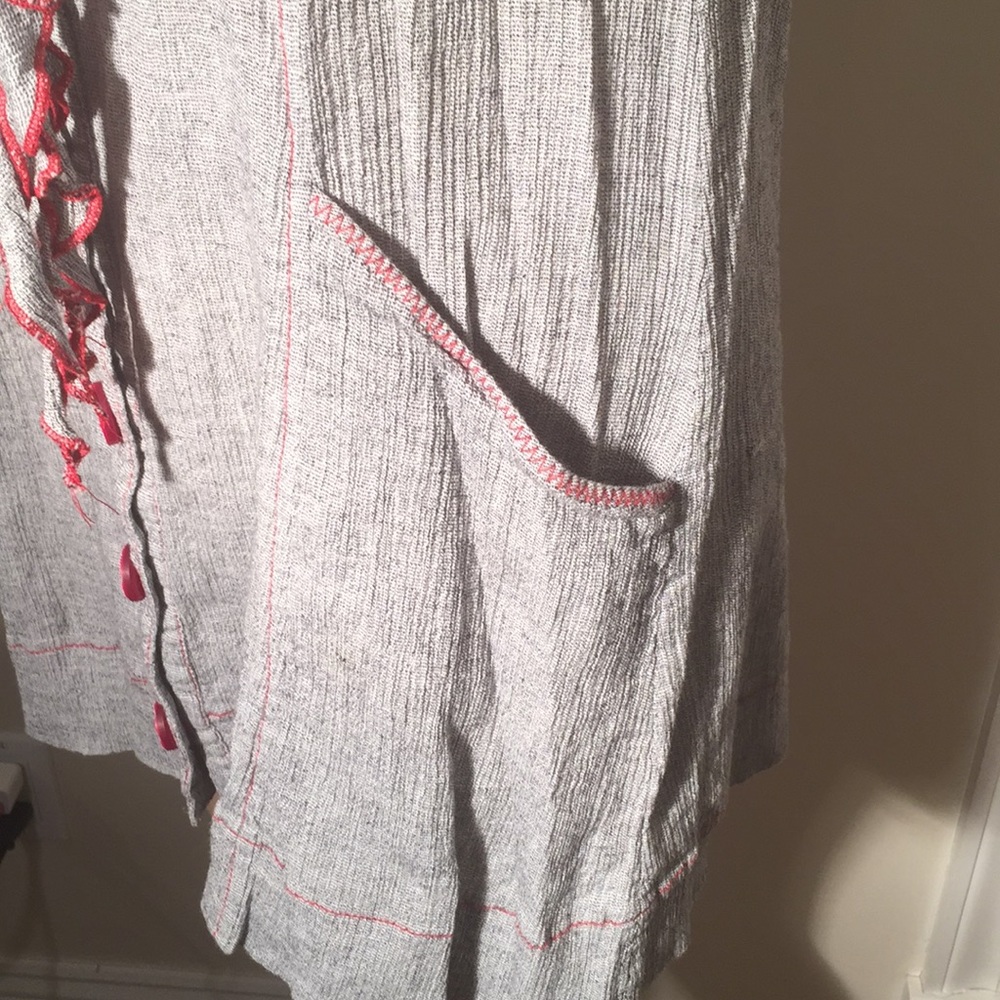 Fun Fun Fun Mini Dress! Button Down! - image 5